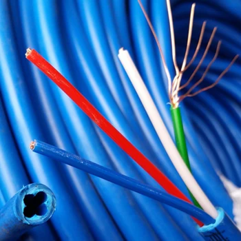 5m/množstvo banských kábel spomaľovač horenia komunikácie drôt line kábel MHYV2core7/0.28/0.37/0.43/0.52 meď modrá minerálne kábel