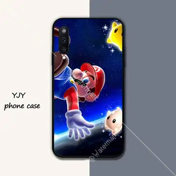 Hviezdna obloha Super Mario mobilný telefón kryt puzdro pre Samsung galaxy A6 A7 2017 2018 A9 A10 A20 A30S A40 A50 A70 A80 coque