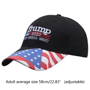 2020 Prezident šiltovku Udržať v Amerike Veľké Vyšívané Vlajku USA Snapback Klobúk A69C