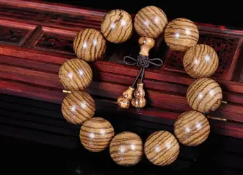 LETSFUN Jemné Šperky 20 mm Pekné Prírodné Vietnam Korálkový Náramok pre Pohode Človeka a Módne Muž Doprava Zadarmo