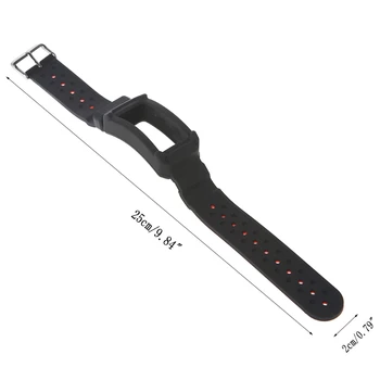 Silikónové Watchband Popruh S Ochranný Rám Pre Samsung Výstroj Fit2 / Fit2 Pro 19QC