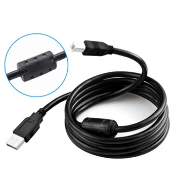 Praktické Údaje Medi Vysokej Rýchlosti Odolný Kábel USB Prenosné Tlačiarne Viesť K B Drôt plynu Pre Canon Pre Epson