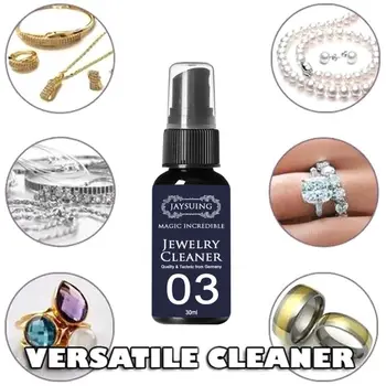 30 ml 50 ml Koncentrátu Šperky Cleaner Anti-Lesk Rýchle Šperky Čistiaci Sprej pre Sledovať Diamond Strieborné, Zlaté Šperky