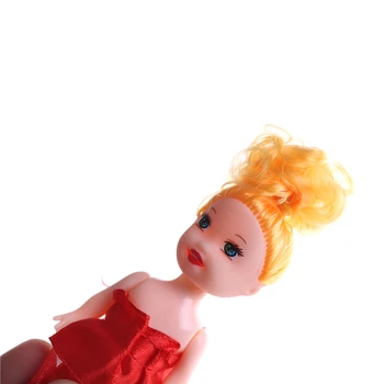 5 ks/set Mini Módne Bábiky, Hračky Pre Dievča BarbieDolls Super Roztomilý Malý Kelly, Bábiky, Hračky Pre Deti 10 cm Náhodný