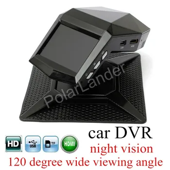 Vysoká kvalita nové dash cam Parfum Auta DVR Auto Kamera Full Night vision Car Video Recorder 120 stupňov široký pozorovací uhol