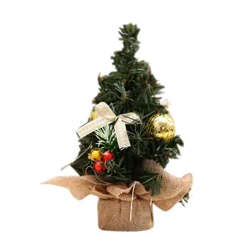 Mini 20 cm Vianočný Stromček Trúby Vianočný Stromček, Vianočné Ploche Dekorácie na Vianočný Stromček, Dekorácie Pre Domáce Bary