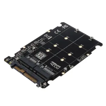 2019 NOVÉ U2BOX U2 Box M. 2 U. 2 SFF-8639 Adaptéra PCIe 2.5' U. 2 SSD PCI-E X4 X16 intel PCIe3.0 PCI-Express M-KEY B-Key Card