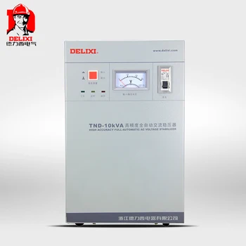 Jednofázové napätie stabilizátor TND-10KVA 10KW domácnosti chladnička PC stabilizátor 10000W čistej medi core vysokej acurracy