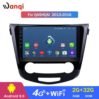 4G 3G WIFI Všetky Netcom 10.1 palcový wanqi 8.0 2+32 G Auto DVD GPS Pre Nissan qashqai X-Trail 2013-2016 Navigačný Systém podpory SWC