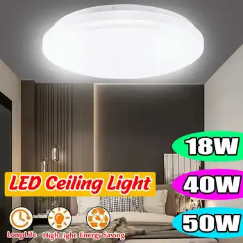 50W/40W/18W LED Stropné svietidlo Okrúhle Moderné Spálne, obývacia izba lampy, Akryl led stropné svietidlo Jedáleň Svetlo Povrchová montáž