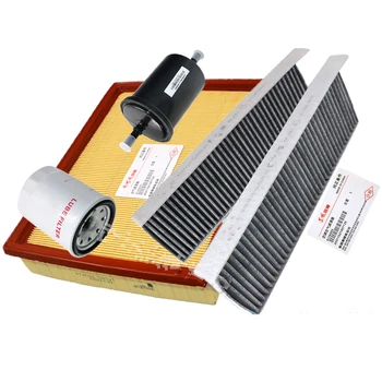 Údržbu Filtra držiak pre 15-17 rokov Dongfeng AX7 1.4 T vzduchový filter /Benzín filer /olejový filter/klimatizácia filter 4pcs/set