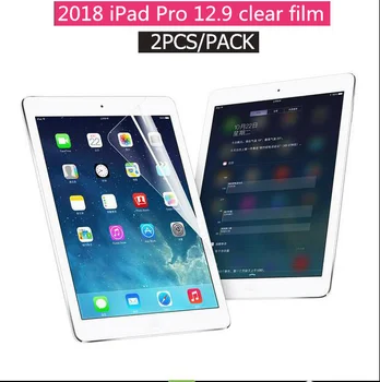 2 KS/PACK SUREHIN HD screen protector pre apple iPad Pro 12.9 2018 ochranný film 3 Generácie lesklý jasný screen protector