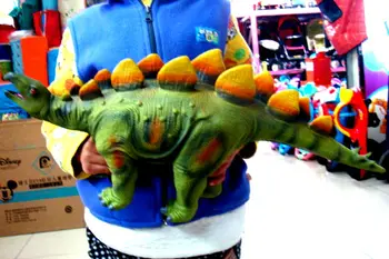 60 cm Mäkké Simulačný Model Dinosaura Stegosaurus Akčné Figúrky Hračka Zber Starobylé Bytosti, Hračky pre Deti