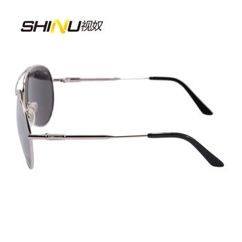 SHINU Vysoko Kvalitný kovový rám Polarizované lenes slnečné okuliare Ženy muži Slnečné okuliare UV400 ochrana Okuliarov Módy Jazdy Lupa