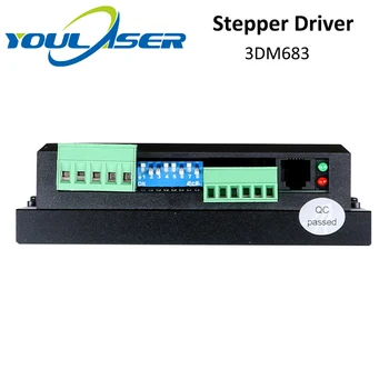 YOULASER Leadshine 3 Fázy 3DM683 Stepper Motor Ovládač 20-60VDC 0.5-8.3 A