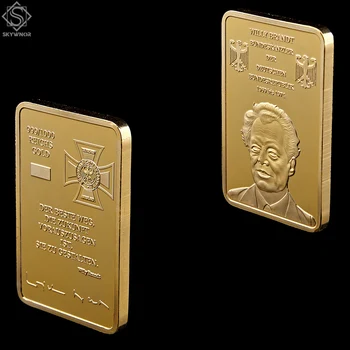 Willy Brandt Prezident nemeckej Nobelovu Cenu za Mier 1971Year 999/1000 Reichs Zlato Deutsche Eagle Cross Bar