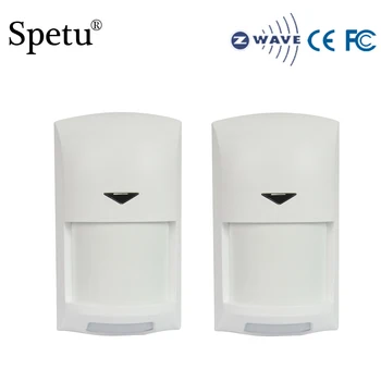 Spetu 2KS/, veľa Z-wave Plus PIR Snímač Pohybu Detektor Z-wave Bezdrôtový Snímač Pohybu Smart Home Alarm Automatizácie, Napájaná Batériou