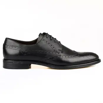 FootCourt - Luxusné Čierne Oxford Koža Mužov Topánky Najlepšie Bežné Mužov Office Business Svadobné Topánky šnurovacie Topánky Smart nové Ručné