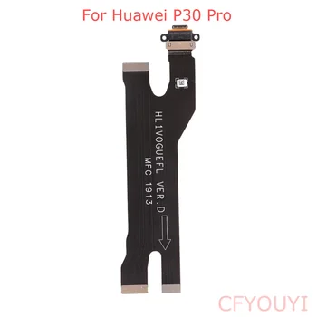 Originálne USB Dock Pripojenie Nabíjačky Nabíjací Port Flex Kábel, Náhradný Diel Pre Huawei P30 Pro
