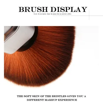 MAANGE 1PC Zdvíhateľnej Nadácie Kozmetické Blusher Prenosné Červenať make-up Štetec Tvár Prášok Kefy