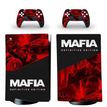 Mafia PS5 Digital Edition Pokožky Nálepky Kryt Kotúča, pre PlayStation 5 Konzoly & Radiče PS5 Pokožky Nálepky Vinyl