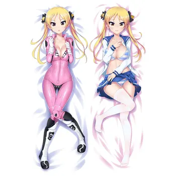 Anime Vankúše Dakimakura Prípade Sexy Dievčatá 3D Obojstranné posteľné prádlo Objímanie Telo obliečka na Vankúš