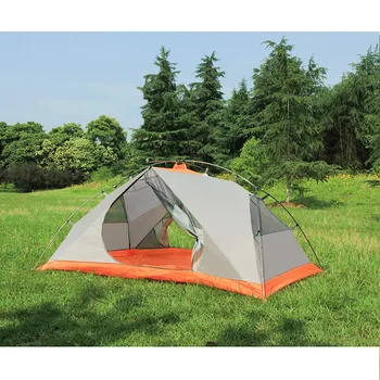 2 Dvere Dvojité Stan Ultralight Vietor-dôkaz Rainproof Outdoor Camping, Turistika Stan Veľký Priestor 2 Osoby
