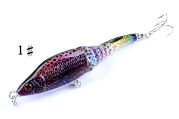 Lawaia 1pcs Rybárske LureRoad Návnadu Multi Sekcia Klasickej 9.5 cm/8.9 g Farebné Maľby Série Bionic BaitColor Ho Poslať Náhodný