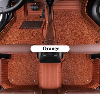 Dobrá kvalita! Vlastné špeciálne auto podlahové rohože pre Mercedes Benz GLC 300e 2020 odolné dvojité vrstvy koberce, koberce pre GLC300e 2021