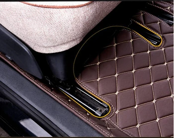 Najlepšia kvalita! Vlastné špeciálne podlahové rohože pre KIA Carens 7 miest 2012-2006 trvanlivé nepremokavé auto koberce pre Carens,doprava Zdarma