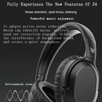 MB Z4 ANC Pravda, Bezdrôtová Bluetooth Slúchadlá TWS Aktívnym Potlačením Hluku zvukovú izoláciu Uší Hlavu Binaural Slúchadlá S Mikrofónom