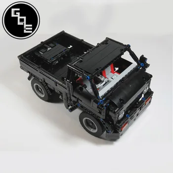 Technic série MOC-4144 Truck tvorivé ideálny model stavebné kamene, tehly hračky pre deti vianočné darčeky