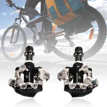 Horský Bicykel Nášľapné Pedále Hliníkovej Zliatiny Kompatibilné s Shimano SPD Kopačky(Súčasťou balenia)