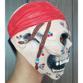 Halloween Latex Maska horor pirátstvo maska výkon rekvizity biochémie cosplay