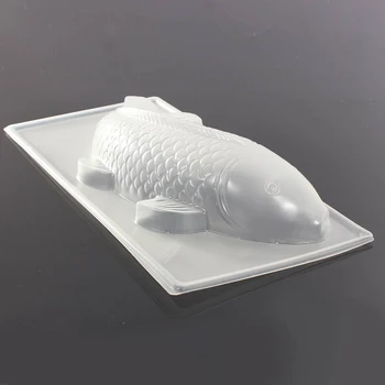 1PC Diy 3D Ryby Torte Čokoláda, Formy Želé Ručné Plesní