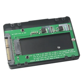 M. 2 PCIe X4, Aby U. 2 NGFF Converter Karty Adaptéra Prenosné High Speed Náhradné Diely Notebook 2,5 Palca NVMe SSD Univerzálny Stabilný