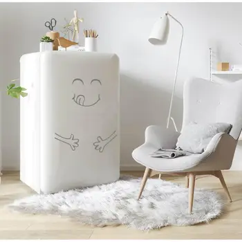 Vyrezávané obývacia izba izba nálepky anglický chladnička s úsmevom tvár nálepka na stenu
