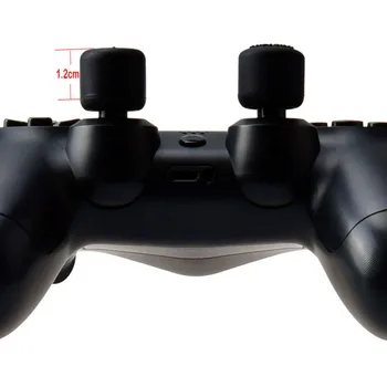 Nový 8 Ks/set Silikónové Thumbstick Ovládač Spp Kryt Pre Sony Playstation PS4 ovládač Pre Xbox 360/JEDEN/PS3
