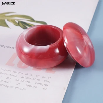 Crystal Epoxidové Živice Formy Rúž Rouge Jar Odlievanie Silikónové Formy DIY Remesiel Korálky Úložný Box Šperky Dekor Výrobu Nástrojov