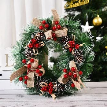 Nové Vianočné dekorácie, drevené svetelný elk Vianočný stromček prívesok ornament