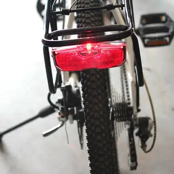 Na bicykli jazda na Bicykli Bicykel Zadné Reflektor zadné Svetlo Pre Batožiny BEZ Batérie Hliníkovej Zliatiny Reflexné zadné svetlo Príslušenstvo
