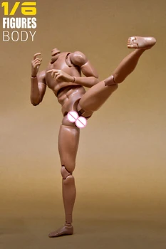 Na predaj, 1:6 rozsahu nahé telo akcie obrázok muž muž úzke rameno svalnaté telo modelu príslušenstvo pre 12