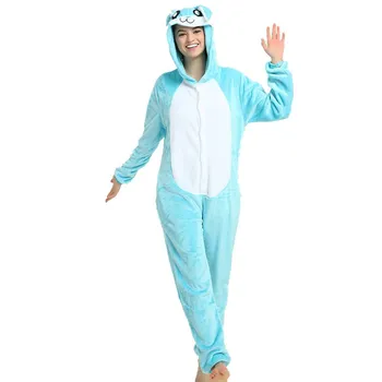 2020 Nové Králik Pyžamo Ležérne Oblečenie Roztomilý Zvierat Pyžamo Oblek Dámy Letné Pyžamo Bežné Domáce Šaty S Kapucňou Pyžamá
