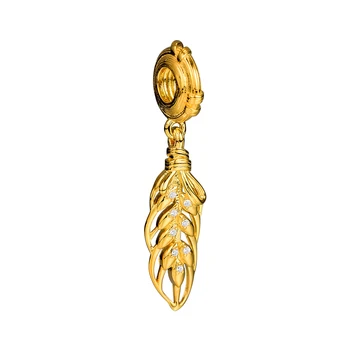 CKK Korálky PRE Šperky, Takže DIY Mincový Striebro-Šperky, Zlaté Plávajúce Zŕn, Perličiek Kúzlo Striebro 925 Pôvodné Berloque Perles