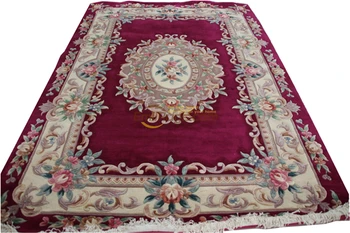 Kvetinový koberec savonnerie koberce vlnené koberce pre obývacia izba farebný koberec Čína tkané vlnené koberce