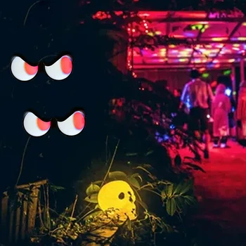 2020 Nové Halloween Horror Blikajúce Oko Svetlá Horor Záhrada Holiday Party Dekorácie, Rekvizity Svetlá