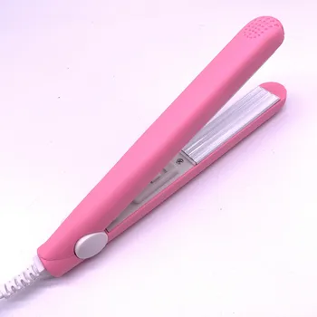 Nové mini na vlasy žehlička ružová vlnitého plechu elektrická kulma curl nástrojov na modelovanie