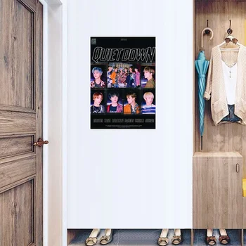 NCT SEN Obetavosť 6 Reloaded Rap Music Star Album A3 42*30 cm obrázok Plagátu Svetlo Domov Izba Sieťovej Tlače Dekor