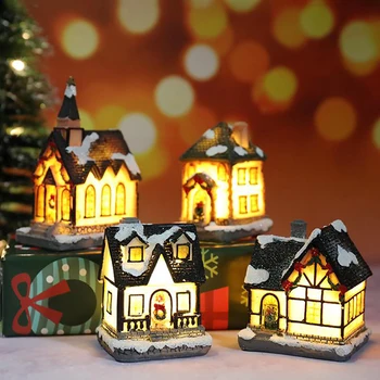 Šťastné a veselé Vianoce, LED Svetlá, Prívesky, Ozdoby, Darčeky na Nový Rok Dekorácie