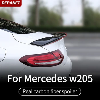 Carbon fiber spojler Pre Mercedes C w205 amg Mercedes w205 kupé mercedes w205 uhlíkových vlákien/c triedy príslušenstvo w205 extertior